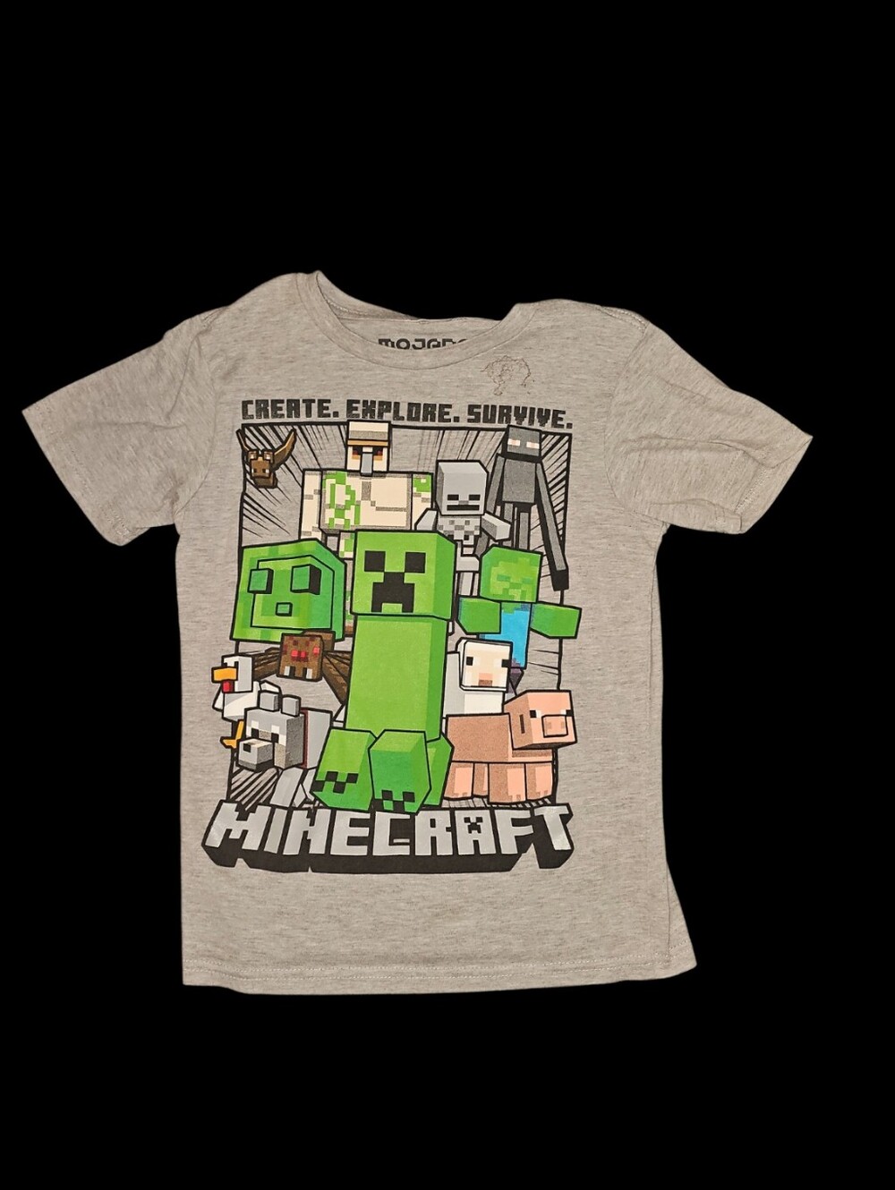 Boys Minecraft Short Sleeve Shirt